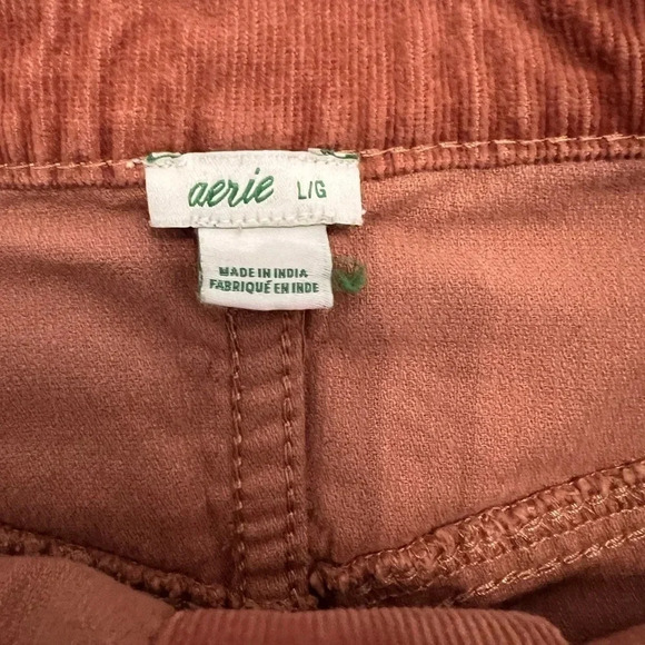 AERIE Corduroy Mini Button Skirt size L. - Picture 8 of 8